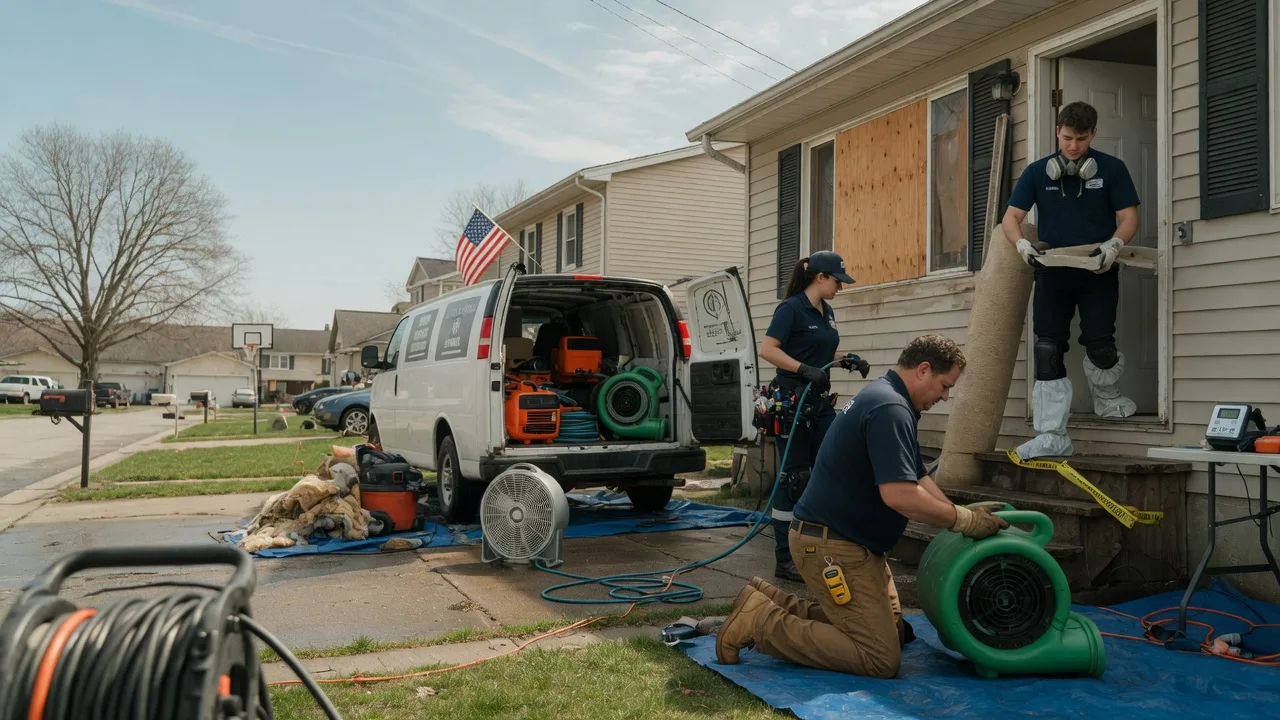 Water Damage Restoration in Milford, IA near me